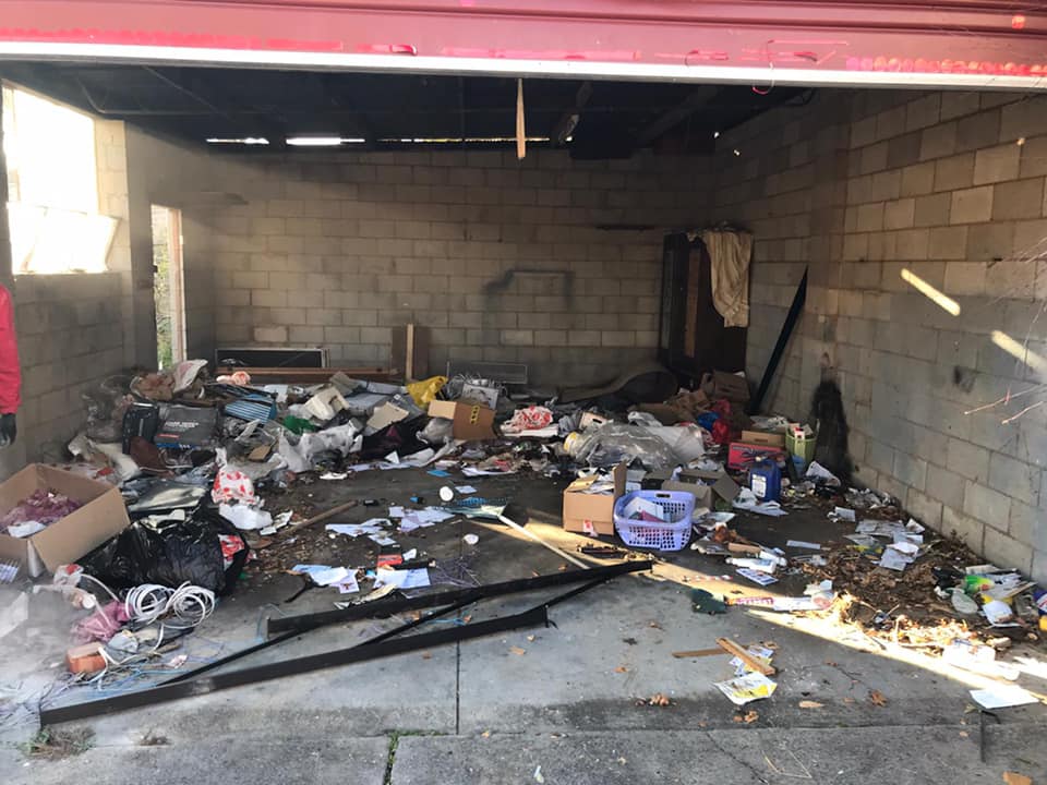 clean up garage