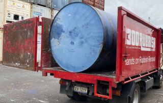 Removing and Disposing of an Old Diesel Storage Tank