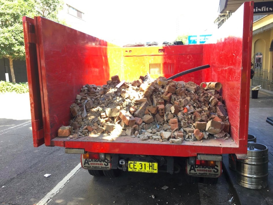 brick and rubble removal