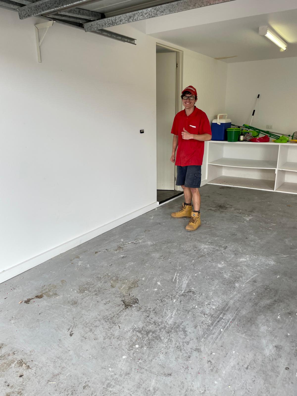 garage after