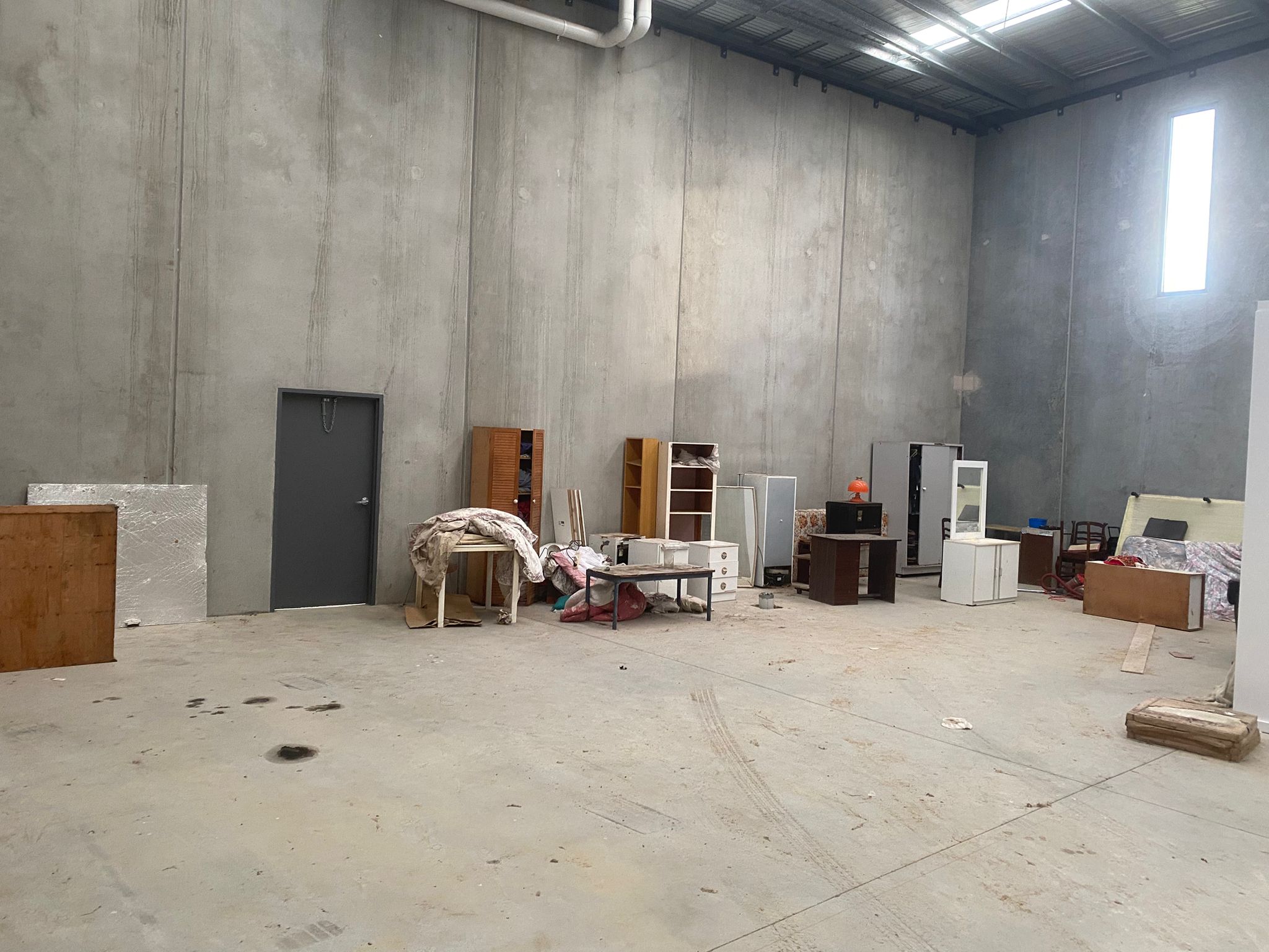 Office rubbish removal before