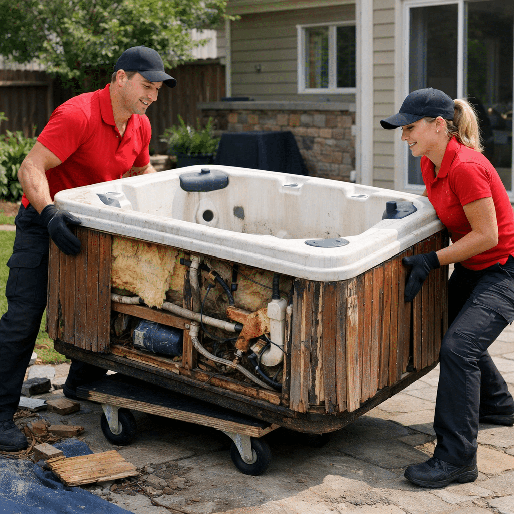 Spa Removal Services: Hot Tub Removal and Spa Disposal